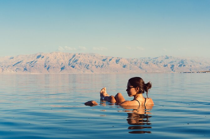 04 Days / 03 Nights Small Group Tour in Jordan. - Dead Sea Region: Mud Bathing and a Simple, Included Resort Dinner