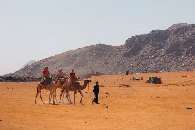 1 Day & 1 Night | Stay & Jeep + Camel Tour in Wadi Rum | Magic Bedouin Star - Meeting points and start window, so you’re not rushing