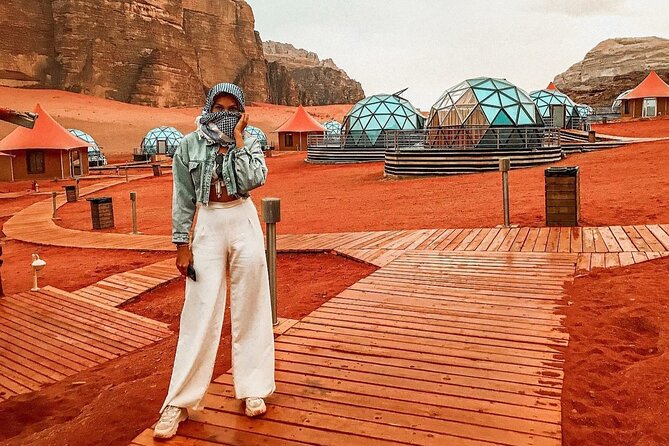 2-Day Private Guided Tour to Petra Wadi Rum & Dead Sea from Amman - Day 1: Wadi Rum Protected Area safari, sunset, and camp dinner