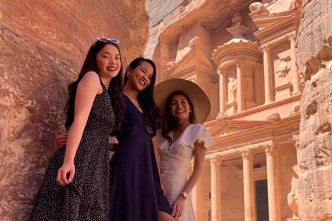2 Day private tour from Amman to Petra_ Wadi Rum_ Aqaba Dead Sea - Petra in the late morning: Siq, Treasury, and Nabataean water channels