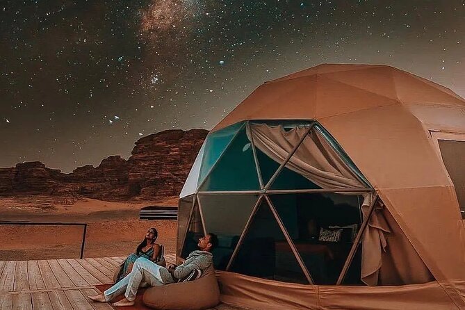 2 Days Petra and Wadi Rum Private Guided Tour - Desert camp night: traditional dinner and an overnight in the desert area