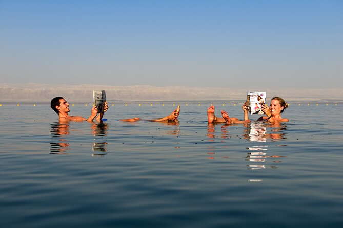 2-Night Private Luxury Escape to Petra and the Dead Sea from Amman - Dead Sea downtime at the lowest point on earth