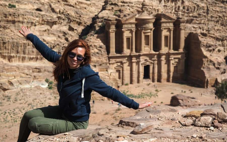 2 Nights in Petra: A 4 Day tour of Desert, Dead & Red Seas - Petra day: the Siq, the Treasury, and the Djinn Blocks