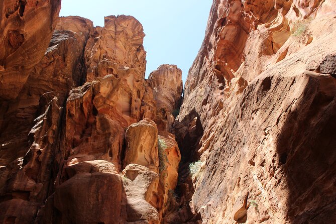 3-Day Tour to Petra, Wadi Rum, Karak, Mujib, Aqaba, and Dead Sea - Wadi al-Mujib canyon views on the way to Petra