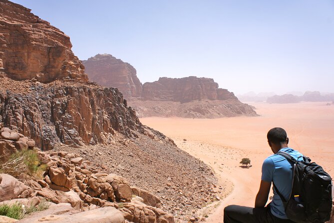 5 Hour Jeep Tour with Meal and Accommodation - Stop 1 in the itinerary: Wadi Rum Protected Area, guided and focused