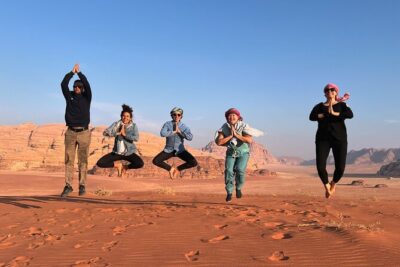 8 Day Yoga Journey Jordan : Wadi Rum – Petra – Red Sea & Dead Sea