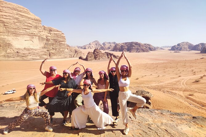 8 Day Yoga Journey Jordan : Wadi Rum - Petra - Red Sea & Dead Sea - Red Sea in Aqaba: swim, snorkel, and a calmer end