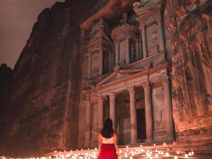 Amman: Petra by Night Tour with Optional Day Visit - Petra by Day: What You See Before the Candlelight Show