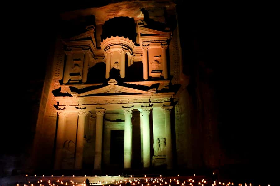 Amman: Petra by Night Tour with Optional Day Visit - The Night Moment: Candlelit Al-Siq to the Treasury