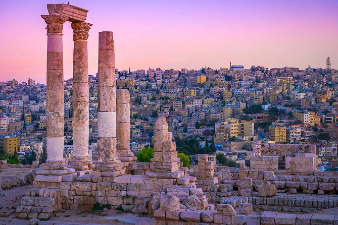 Amman Private City Tour - The Citadel on Jabal al-Qala: where empires overlap