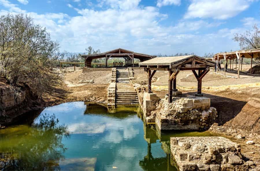 Amman: Private Tour to Madaba, Mount Nebo, and Baptism Site - St. John the Baptist Roman Catholic Church: a quieter Madaba stop