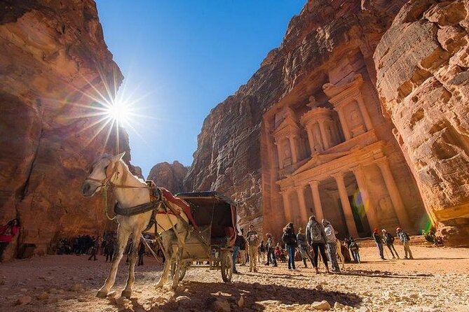 Amman to Petra Round trip Transfer - Morning pickup at 8:00 am, plus the ride that sets your mood
