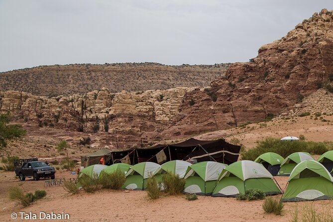 Dana to Petra Trek + Wadi Rum & the Dead Sea - 9 Days - Day 3: a tough climb day with Sharah Mountains views and Furon camp