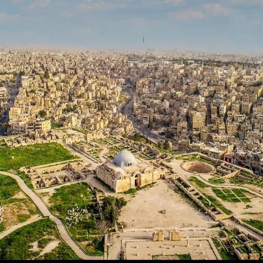 Day Tour Jerash and Amman City Tour From Amman - Roman Theatre in Amman, Seats Still in Use
