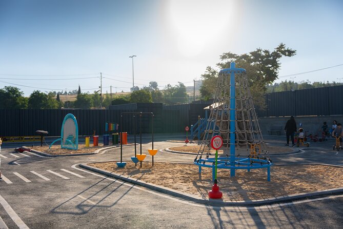 Discover Trax Jo Playground and Traffic Park Fun - Courts, terraces, and the sports mix that keeps adults interested
