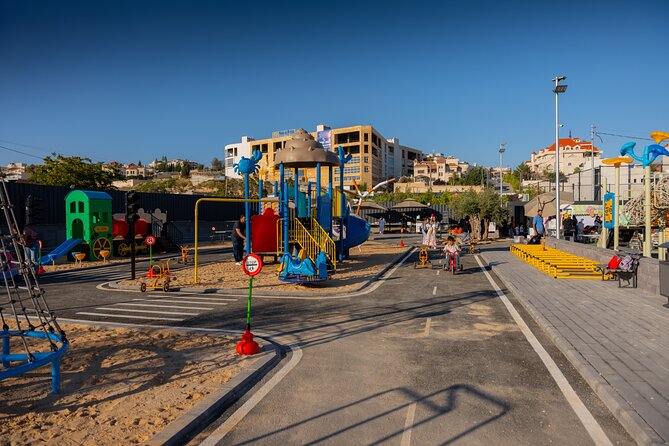 Discover Trax Jo Playground and Traffic Park Fun - Football, basketball, and coaching moments