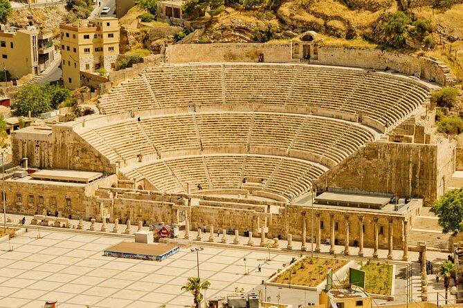 Downtown (Amman city) sightseeing 5 hours - Stop 1: Citadel hill views, ruins, and orientation for the whole city