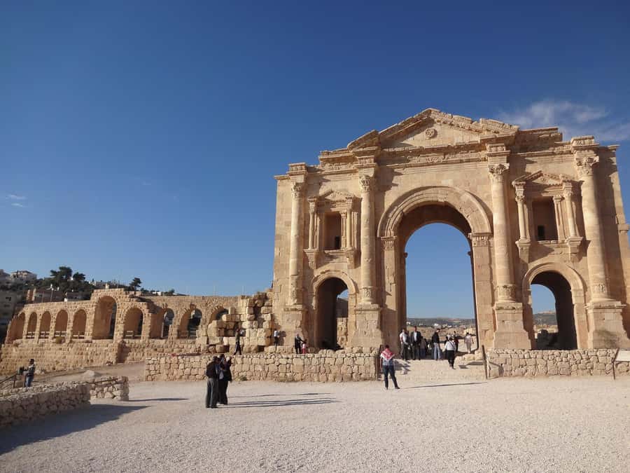 From Amman: Jerash, Ajloun Castle or Umm Qais Private Tour - Umm Qais Panoramas Over Jordan, Syria, Israel, and Palestine