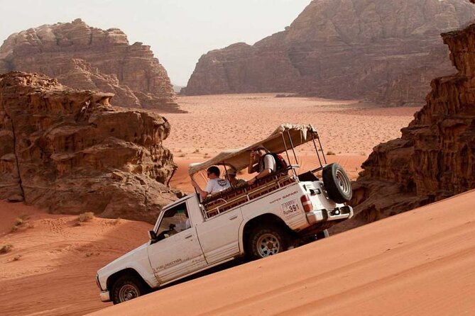 From Amman: Petra and Wadi rum Full day Tour - Wadi Rum Jeep Safari: Getting the Desert Views in 2 Hours