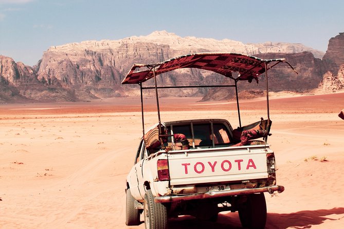FROM AMMAN | Petra & Wadi Rum in one day | The Jordanian Mappers - Wadi Rum Village: Your 2-Hour Bedouin Jeep Experience