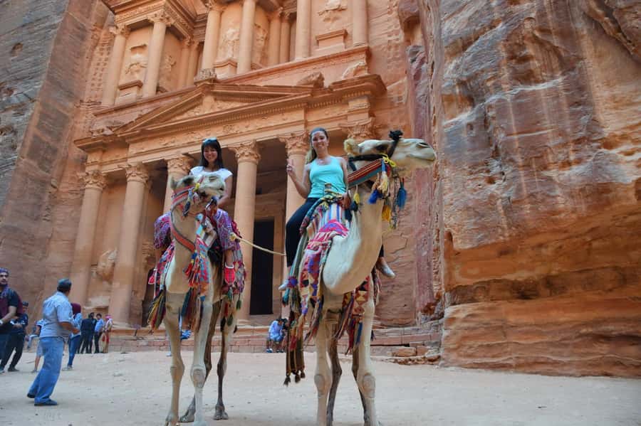 From Amman: Private Day Trip to Petra with Pickup - Entering Petra: the Siq canyon walk to the Treasury