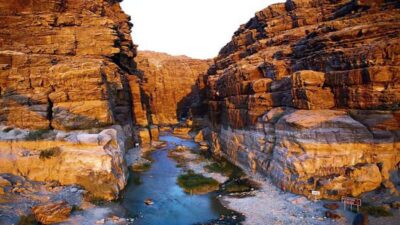 Wadi Mujib Siq Trail Private Hiking Tour