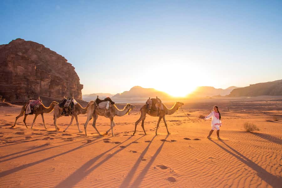 From Aqaba: Jeep Tour to Wadi Rum Desert - Caravan trade routes and Bedouin life: what the guide helps you see