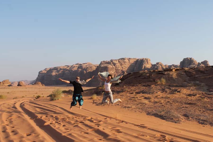 From Aqaba: Jeep Tour to Wadi Rum Desert - The 2-hour Jeep ride: where the Valley of the Moon feels huge