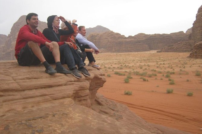 From Aqaba To Wadi Rum & Dead Sea Includes Lunch In Dead Sea - Road trip comfort: air-conditioned transfer, bottled water, WiFi