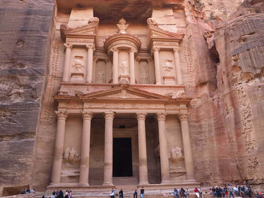 From Eilat, Jerusalem, Tel Aviv: Petra & Wadi Rum 3-Day Tour - Wadi Rum jeep safari at sunset, with a Bedouin guide leading