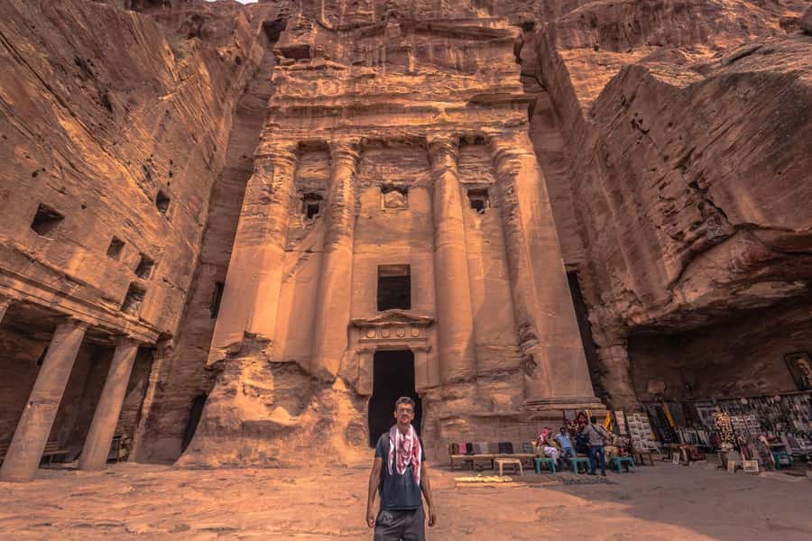 From Eilat: Petra Tour with Transfer and Lunch - Street of Facades, Tombs, Theater, and Water Engineering in 90 Minutes