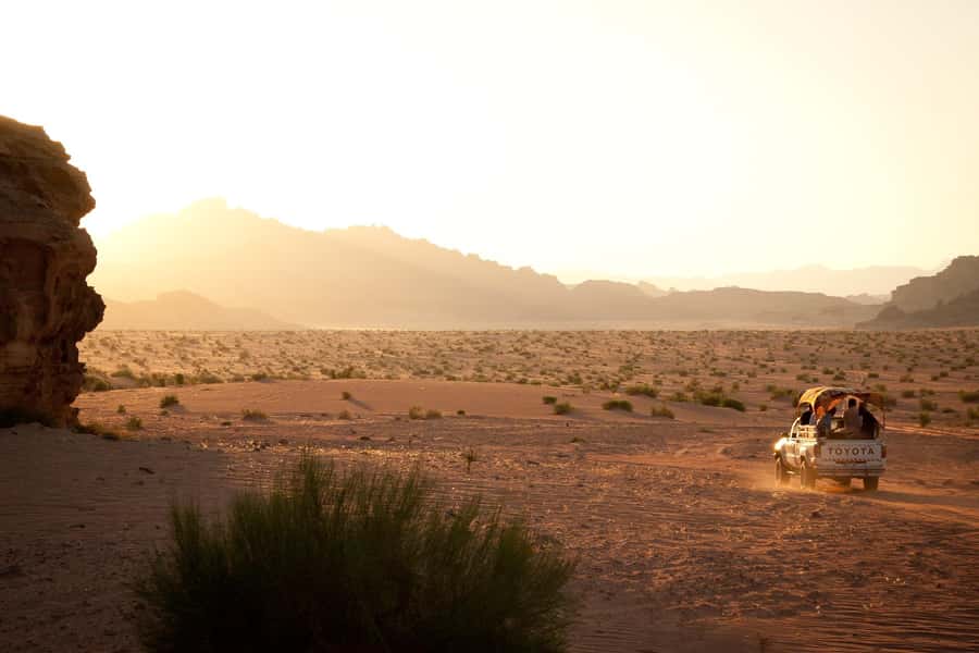 From Wadi Rum: 2-Hour Jeep Tour with Meals & Overnight Stay - The Jeep Stops: Lawrence’s Spring, Red Sand Dune, Khazali Canyon, Little Bridge
