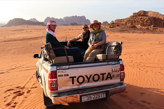 Full Day 4x4 Classic Desert Tour with overnight in private tent - Meeting at Wadi Rum Eco Tours and What the 10:00 Start Means