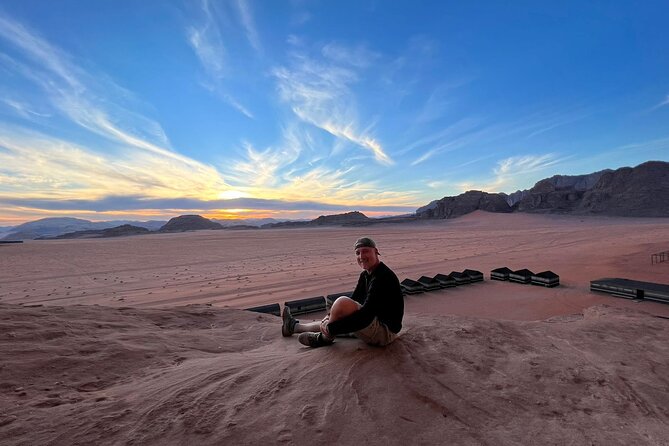 Full Day Jeep and Camel Tour - Khazali Canyon: cool air, carvings, and Bedouin tea