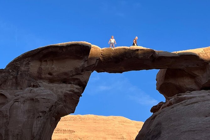 Full Day Jeep and Camel Tour - Mushroom Rock: a quick photo moment with big payoff