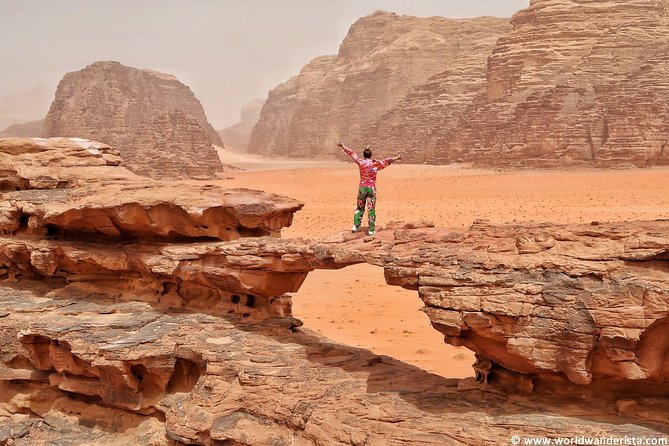 Full day jeep tour - Khazali Canyon and the canyon cool-down strategy