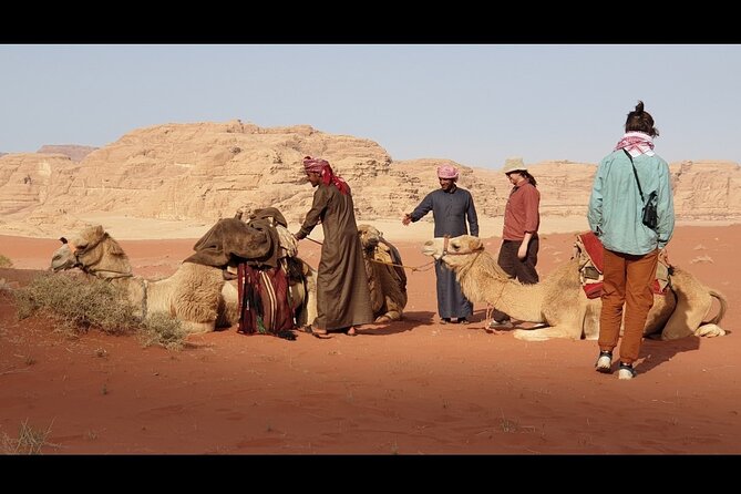Full Day Jeep Tour and Overnight in Wadi Rum - Meeting your guide in Wadi Rum village, then getting organized fast