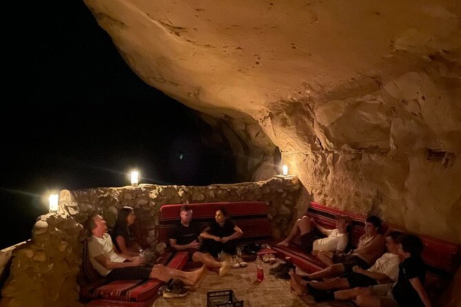 Full-Day Jeep Tour and Sleeping in cave Night Under the Stars - Lunch near the desert, plus tea breaks that keep the day pleasant