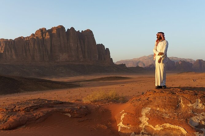Full-Day Jeep Tour in Wadi Rum with Overnight Stay - Mushroom Rock to Burdah Bridge: how erosion creates a skyline