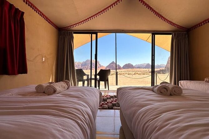 Full-Day Jeep Tour & Sleep in Luxury Tent with private Bathroom - Entering Wadi Rum by 4WD, not guesswork