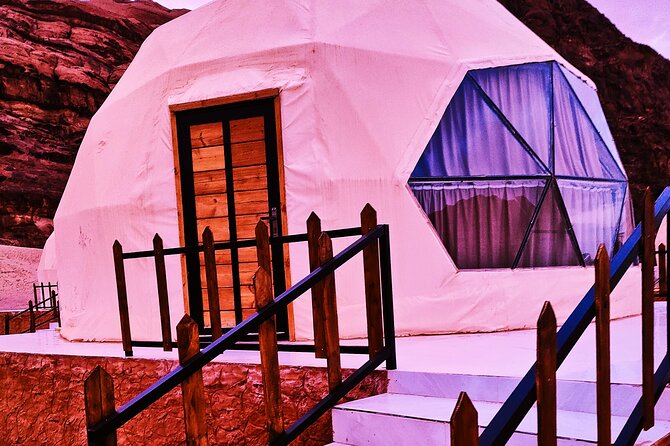Full-Day Jeep Tour with Overnight - Sleeping arrangements: comfortable beds, sky view, and desert reality