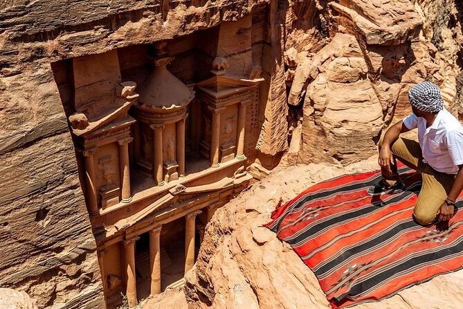 Full-Day Petra Adventure: Round-Trip Transportation from Amman - Stop 2: Al-Khazneh (The Treasury) and the Street of Facades
