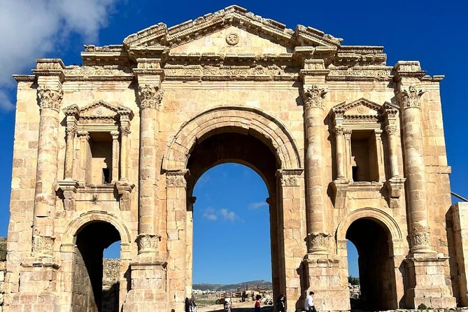 Full Day Private InterCity Tour Jerash Ajloun Umm Qais from Amman - Stop 1: Jerash Roman ruins, with time to actually walk