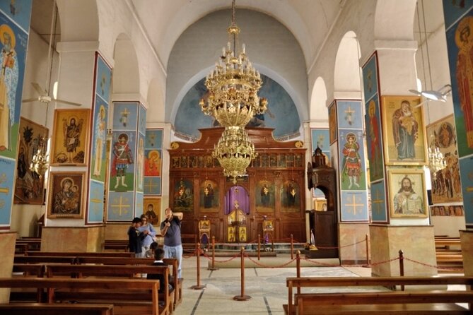 Full-Day Private Tour to Madaba, Mount Nebo and Dead Sea - St George’s Greek Orthodox Church: mosaics and a map that aged like magic