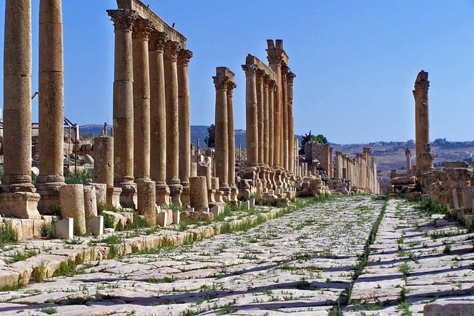 Full Day Tour : Jerash, Ajloun, Umm Qais - Stop 2: Jerash Roman City ruins, 3 hours to see the big parts