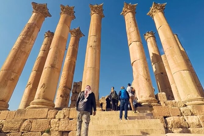 Full Day Umm Qais, Ajloun & Jerash - Jerash: oval colonnade, Roman scale, and Decapolis context