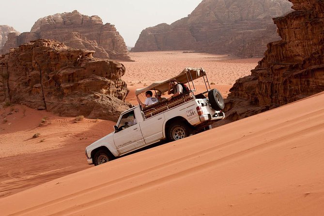 Full-Day Wadi Rum from Aqaba - Entering Wadi Rum: visitor center basics, then 4x4 in the wild