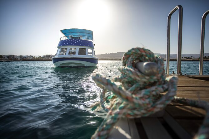 Glass-Bottom Boat 2-hours Tour and Coral-Reef Viewing from Aqaba - Snorkeling gear plus inflatables, and how to use your swim time well