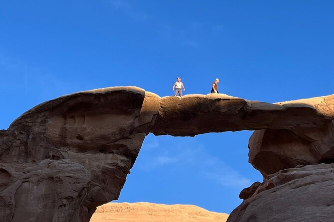 Half-Day 4x4 Wadi Rum Tour - Little Bridge: an easy climb with an instant photo reward