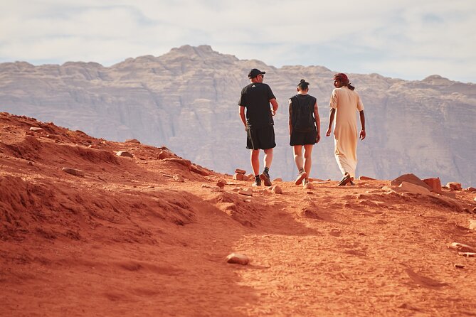 Half-Day Jeep Safari "Wadi Rum Highlights!" w/ Professional Bedouin Guide - Stop types you’ll get: Lawrence of Arabia, springs, canyons, and rock features